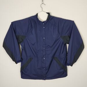 Women's Dryjoys By Footjoy Jacket‎ Size Large Blue Golfing